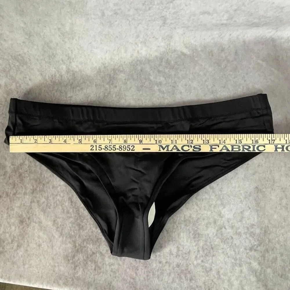 PrAna Bikini Bottom Womens sIZE XL Black Low Rise Cheeky  ** $5 CLEARANCE**